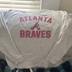 Fanatics Gray Sweatshirt with Red Lettering